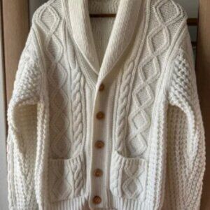 Cable Knit Vintage Cardigan
